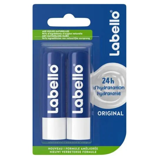 Labello Original Care 24h Hydratation 2x4.8g