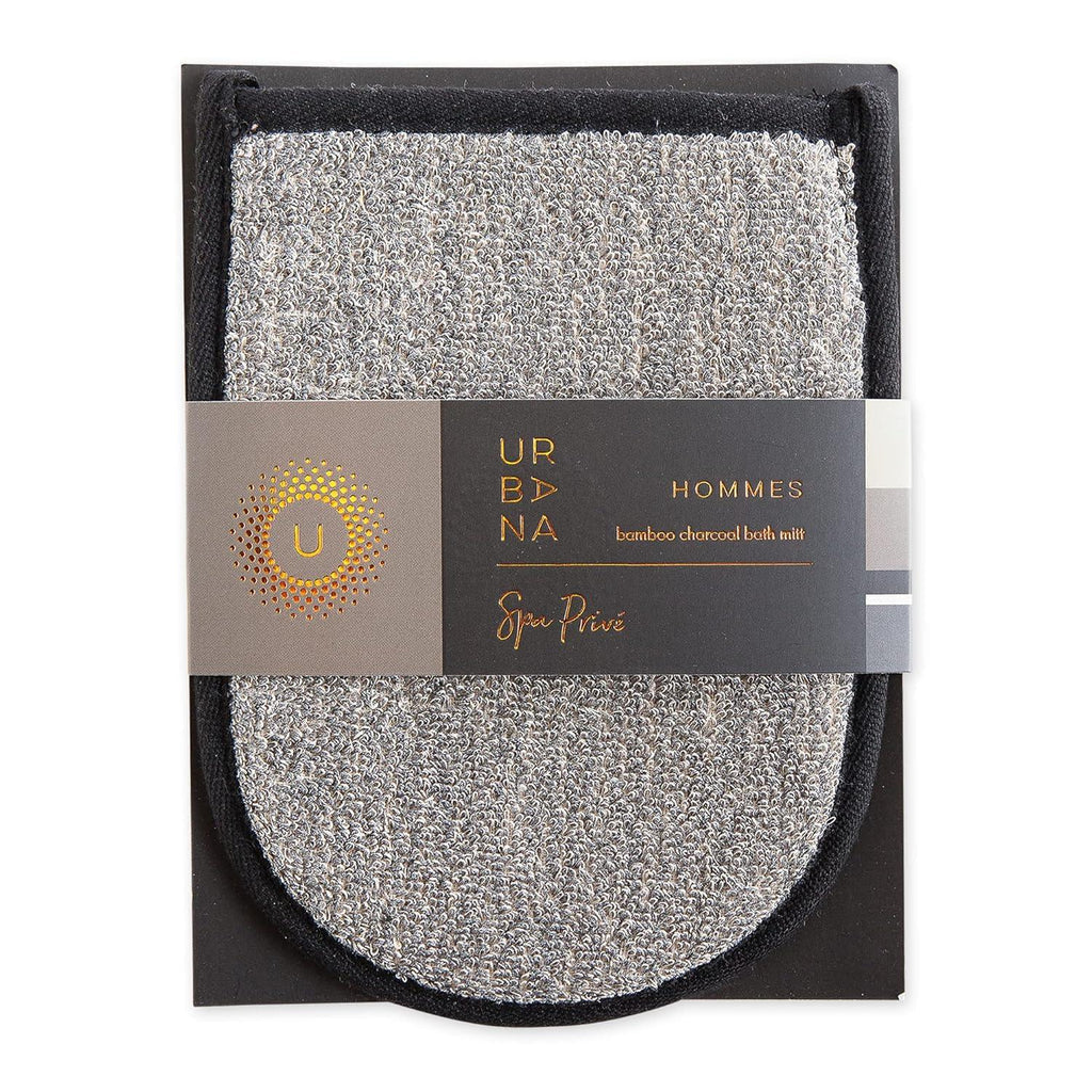 Pré de Provence Spa Prive Men's Bamboo Charcoal Collection, Bath Mitt
