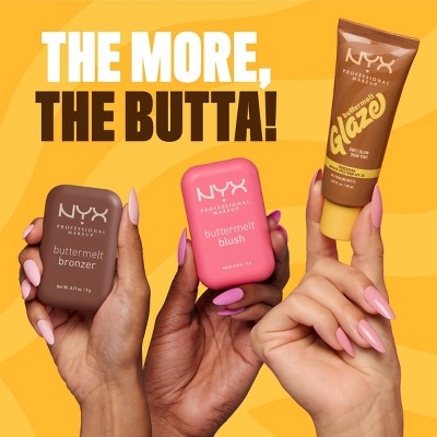 NYX Professional Makeup Buttermelt Glaze Skin Tint SPF 30 Vanilla Bean Butta 1.01 fl oz - Imperfect Container