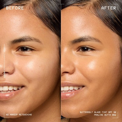 NYX Professional Makeup Buttermelt Glaze Skin Tint SPF 30 Praline Butta 1.01 fl oz - Imperfect Container