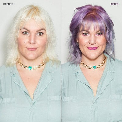 Overtone Smoky Lavender Hair Mask Semi-Permanent Hair Dye & Color Conditioner- Vegan - New